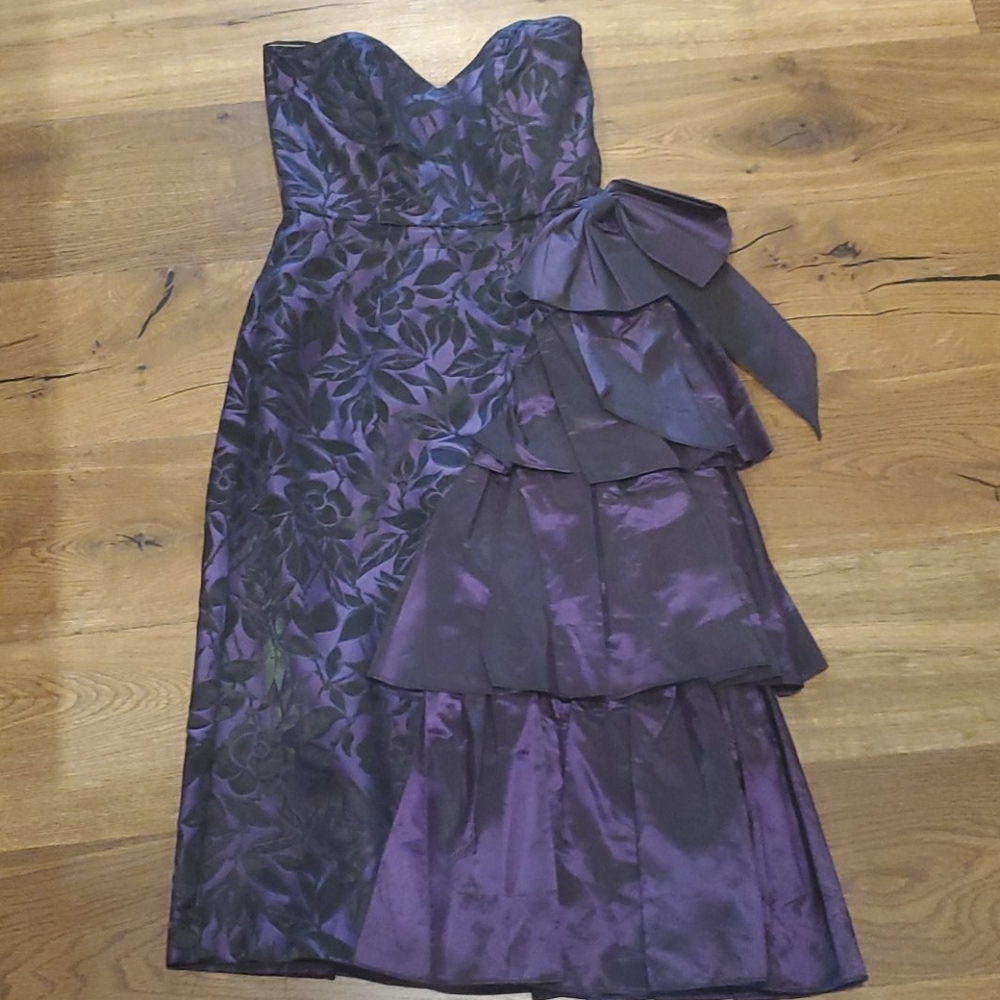 TD4 byElectra Vintage 80s 90s Strapless Prom Dress